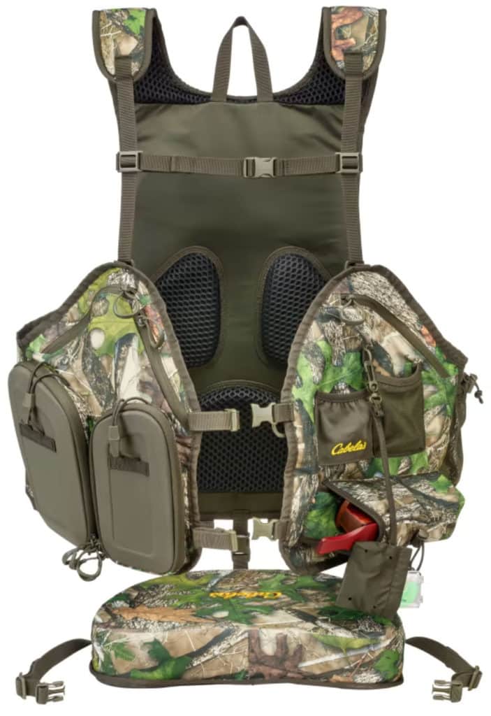 Photo of the Cabela's Tactical Tatr Pro turkey vest.