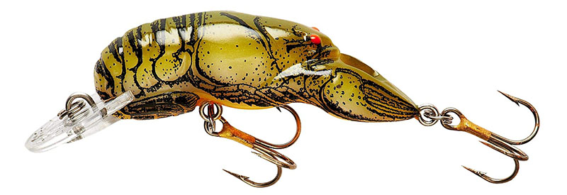 Product image of the Rebel Crawl crawdad lure.